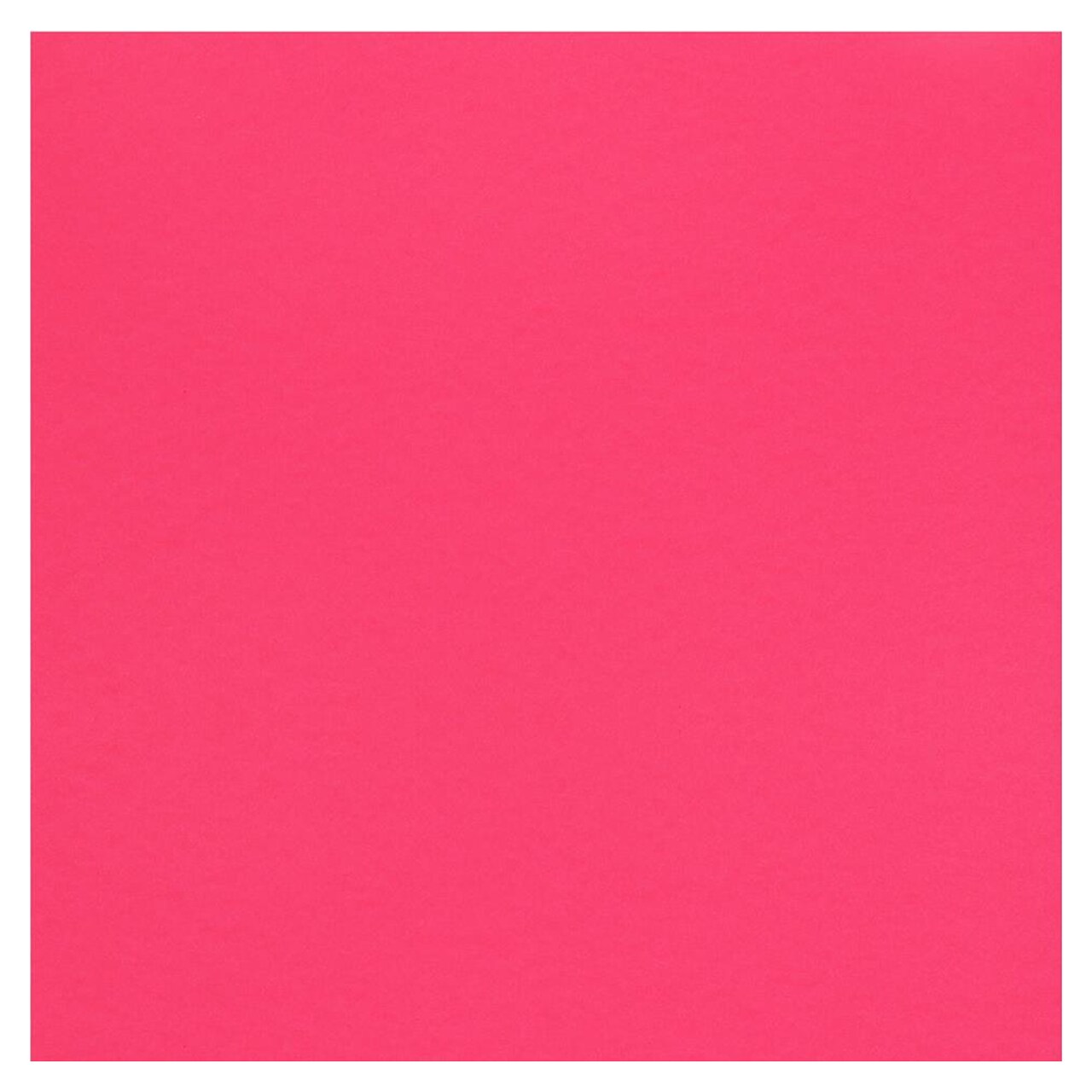 PA Paper Accents Stash Builder Cardstock 12" x 12" Hot Pink, 65lb colored cardstock paper for card making, scrapbooking, printing, quilling and crafts, 25 piece pack